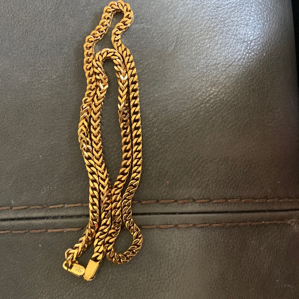 Gold gods Franco 18k plated gold